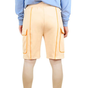 Pantalones Cortos Cargo de Cintura Media Color Durazno para Hombre, de Alta Calidad, con Cordones Ajustables, Precio Económico, 100% Algodón, Ropa de Verano para Hombre - Product Image 4