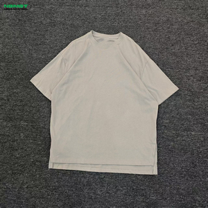 High Quality Heavy <b>Weight</b> Luxury T Shirt 100% Cotton Unisex Custom Print Logo Boxy Fit <b>Blank</b> T Shirt Oversize Men's T-shirt - Product Image 6