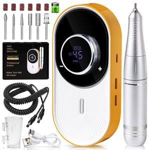 Trapano Elettrico Professionale Ricaricabile 45000RPM per Unghie, Lima per Unghie a Basso Rumore per Rimozione Smalto Gel, Strumento per Manicure - Product Image 1
