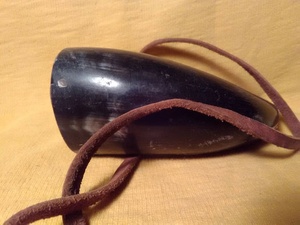 Corne à souffler polie de style Viking vintage - Product Image 4