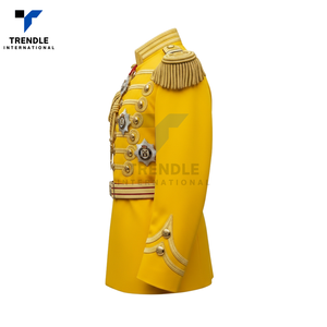 Manteau d'uniforme de cérémonie sur mesure avec cordons décoratifs et épaulettes, respirant, durable, unisexe, pour adulte, vente en gros - Product Image 2