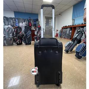 กระเป๋าเดินทางแบบมีล้อ สีดำและสีขาว ขนาดใหญ่พิเศษ ทนทาน สำหรับใส่สัมภาระและอุปกรณ์เดินทาง - Product Image 1