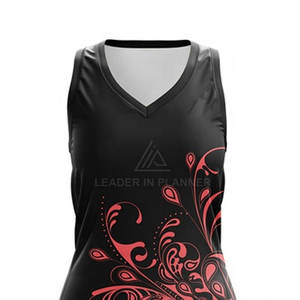 ชุดยูนิฟอร์มเน็ตบอลออกแบบมืออาชีพ ดีไซน์ล่าสุด แห้งเร็ว สำหรับผู้หญิง - Product Image 5