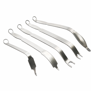 Juego de 5 Retractores Anteriores Das/Seng para Artroplastia de Cadera, Instrumental Ortopédico de Acero Inoxidable, Certificado CE Clase I - Product Image 1