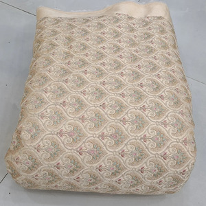 Tissu de broderie en velours, tissu de broderie en dentelle filet pour robes, exportation textile en gros pour le marché mondial - Product Image 6