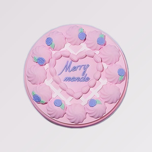 Fond de teint cushion coréen Merimongde Happy Your Day Cushion 01 Ivory, fond de teint cushion haute couvrance - Product Image 6