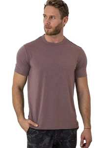 Camiseta de Hombre, Corte Regular, Manga Corta, Cuello Redondo, Color Sólido, Algodón Jersey, Transpirable, Estilo Casual - Product Image 3