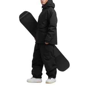 Ensemble de vêtements de ski pour homme grande taille, pantalon et veste imperméables et coupe-vent, pour sports d'hiver en plein air - Product Image 5