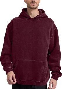 Sudadera con Capucha Lavada al Ácido con Logotipo Personalizado |   Sudaderas Extra Grandes de Estilo Urbano Vintage al por Mayor |   Proveedor de Sudaderas con Logotipo Personalizado - Product Image 2