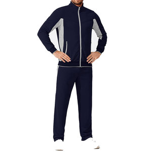 New Standard Men's <b>Tracksuit</b> Heavyweight Breathable Anti Wrinkle Full Long Sleeves Knit Ribbed Cuffs Men's <b>Tracksuit</b> OEM Service - Product Image 3