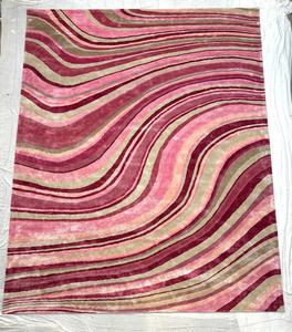 Alfombra Moderna Personalizable de Lana, Hecha a Mano, Abstracta, Lavable, con Bucle, para Sala de Estar o Dormitorio, Opciones de Tamaño y Color, para Ejercicio - Product Image 5