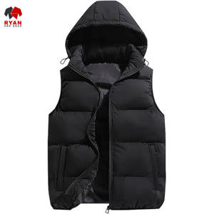 Gilets matelassés Ryan Pro Gear pour hommes, design personnalisé, rembourrage en polyester, tissu confortable avec logo personnalisé, fermeture à glissière - Product Image 1