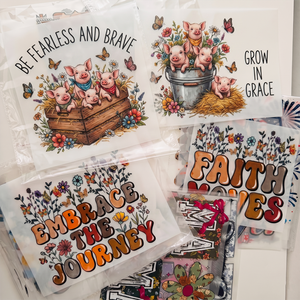Wholesale Custom for <b>Vinyl</b> Transfers Ready Press Heat Transfer UV Resistant Eco-Friendly Soft Touch Heat Press Stickers for - Product Image 1