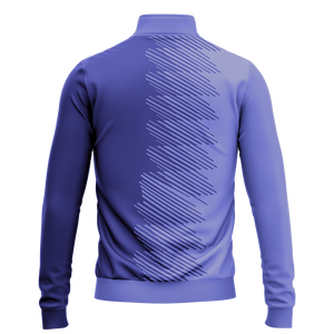 Sudadera deportiva con media cremallera, tipo jersey, de felpa de algodón, personalizada para hombre, con sublimación - Product Image 4