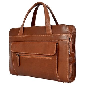 Sac messager en cuir vintage abordable pour homme, sac bandoulière pour ordinateur portable, travail de bureau, voyage et usage quotidien - Product Image 1