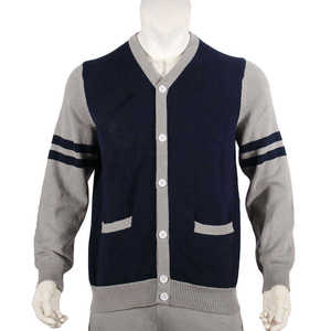 Top Selling Fall & Winter Wear V Neck Knitted Sweater Casual Wear Plain Pullover <b>Long</b> Sleeve <b>Men's</b> Sweaters - Product Image 1