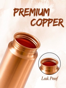 Wholesale Pure <b>Copper</b> Water <b>Bottle</b> Traditional Ayurvedic <b>Copper</b> <b>Bottle</b> with Mandala Artwork Leak Proof Eco Friendly Water <b>Bottle</b> - Product Image 2