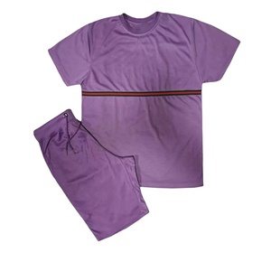 Short de sport de fitness pour hommes, style street, vente en gros bon marché short de course brodé à motifs solides - Product Image 1