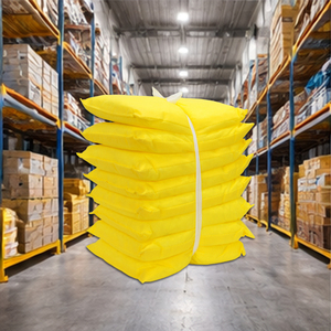 SABER Chemical Resistant <b>Small</b> Absorbent <b>Pillows</b> 170 - High Capacity Sorbent for Corrosive Acids in Laboratory & Factory - Product Image 3