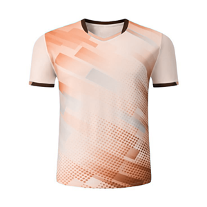Camiseta de Fútbol Sublimada con Cuello en V para Hombre, Manga Corta, Absorbe la Humedad, 100% Poliéster, Corte Regular, Diseño Sólido, Cierre de Hebilla en T - Product Image 6