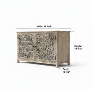 Excellent Quality Luxury Pali Coast Ocean <b>Sideboard</b> Cabinet for Dining Room or Entryway Available for Bulk Quantity - Product Image 2