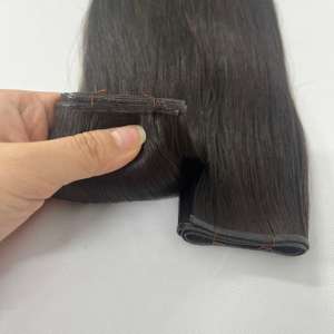 Tendencia de moda: Cabello liso eslavo con trama Volume Genius, puntas súper voluminosas, cabello 100% humano al por mayor con cutícula alineada - Product Image 3