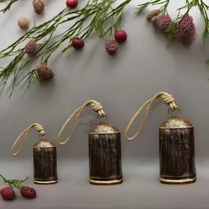 Handmade Metal Christmas Bells Decorative <b>Tree</b> <b>Ornament</b> for Winter Celebration Decor - Product Image 2
