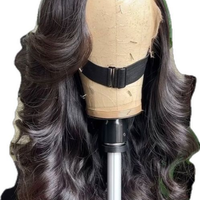 Rambut Asli India Pirang SV3 Berkualitas Terjamin, Wig Lace Front Jahitan Mesin Double Weft, Ujung Tebal, Semua Warna, Bebas Bahan Kimia, 100 gram