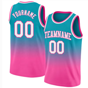 Maillots de basket personnalisés sublimés respirants en gros – T-shirts d'équipe à manches courtes avec impression de logo, service OEM - Product Image 3