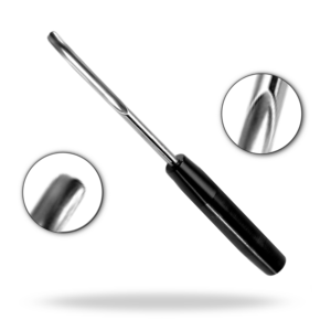 Gouge de Extracción de 250 mm, Instrumento Quirúrgico Neuroespinal para Extracción de Injertos Óseos y Procedimientos de Fusión Espinal - Product Image 1