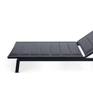 Chaise longue d'extérieur moderne avec structure en acier et coussin en oléfine pour usage en terrasse - Product Image 5
