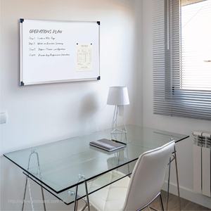 Tableau blanc magnétique effaçable à sec personnalisé, simple face, avec cadre en aluminium métallique pour les élèves - Product Image 6