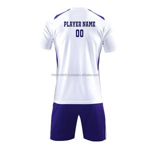 ชุดฟุตบอลทีมชายแบบกำหนดเอง ชุดยูนิฟอร์มฟุตบอล ชุดฝึกซ้อม พรีเมียม แบบสั่งทำพิเศษ ชุดเสื้อฟุตบอลแขนสั้นแบบซับลิเมชั่น - Product Image 2
