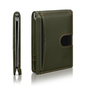 Cartera de Cuero Personalizada de Alta Calidad, Suministro Directo de Fábrica, Cartera Delgada y Duradera para Hombre, Producto de Moda Premium - Product Image 4