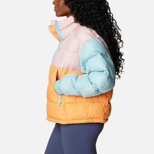 Veste matelassée tendance pour femme, style streetwear, chaude, en coton rembourré, respirante, en toile, nouvelle conception - Product Image 2