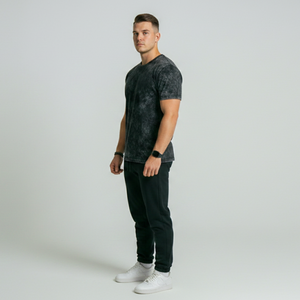 Camiseta de Hombre 100% Algodón con Lavado Ácido - Ecológica, de Secado Rápido, para Uso Casual de Verano, Alta Calidad - Product Image 3