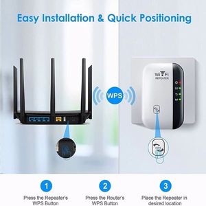 New WiFi Range Extender Internet Booster & Wireless Signal Repeater Networking Device - Product Image 5