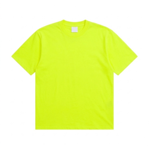 T-shirt Homme Rétro Respirant en Lin Lourd à Manches Courtes, Style Tendance 2026, Logo Personnalisé, Idéal Quotidien et Sport - Product Image 3