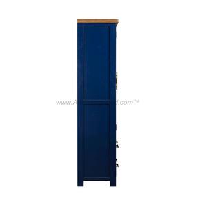 Armoire autoportante moderne en bois massif de chêne/pin/acacia du Vietnam, meuble de rangement pour chambre à coucher - Product Image 4