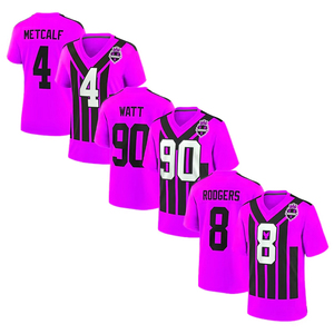 เสื้ออเมริกันฟุตบอลราคาถูก ระบายอากาศได้ดี สวมใส่สบาย ดีไซน์สวยที่สุด - Product Image 1