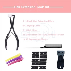 Outils de pose d'extensions capillaires en acier inoxydable de qualité supérieure, nouvelle arrivée, vente en gros - Product Image 2
