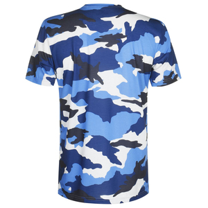 T-shirt tactique camouflage 100% polyester, T-shirt camouflage numérique, T-shirt de sécurité à col en V, coton respirant et écologique - Product Image 4