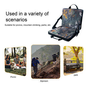 Cojín de Asiento Plegable Portátil, Transpirable, Ecológico, para Exteriores, Acolchado Grueso, Impermeable, para Caza y Camping - Product Image 3