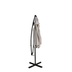 Grand parapluie de marché extérieur robuste Poussée à la main ronde Grand parapluie de <span class=keywords><strong>Paris</strong></span> Parasol d'extérieur en aluminium pour patio et jardin - Product Image 5