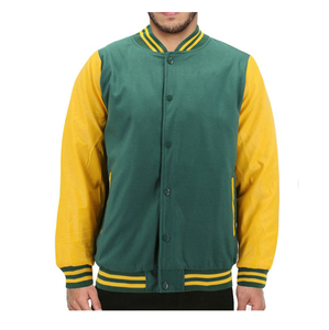 Veste de baseball d'hiver pour homme de haute qualité avec logo personnalisé, style streetwear fin, broderie chenille, style Letterman, longue en polaire - Product Image 5
