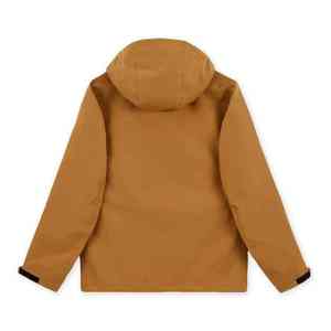Outdoor Soft Shell Hiking <b>Jacket</b> with Windproof Hood <b>Waterproof</b> Design Embroidery Cotton Lining - Product Image 1