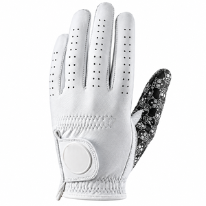 Gant de golf en cuir respirant de qualité supérieure pour homme, main gauche, avec logo personnalisé, vente en gros de gants de sport - Product Image 6