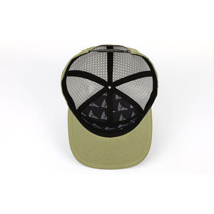 Gorras de camionero de malla de camuflaje personalizadas al por mayor de alta calidad, de 7 paneles, con cierre a presión. - Product Image 6