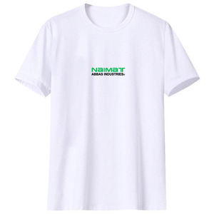 Camiseta de Manga Corta para Hombre, Corte Regular, Cuello Redondo, Algodón Jersey, Diseño con Letras Estampadas, Estilo Casual - Product Image 1