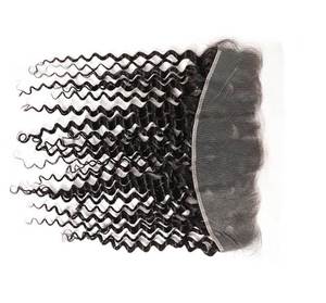 วิกผมแท้แบบลูกไม้ด้านหน้า ผมอินเดีย แบบหยิกฟู  ติดตั้งง่าย สไตล์ที่ 1 - Product Image 3